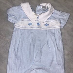 Kissy Kissy boys (0-3m) airplanes shortall